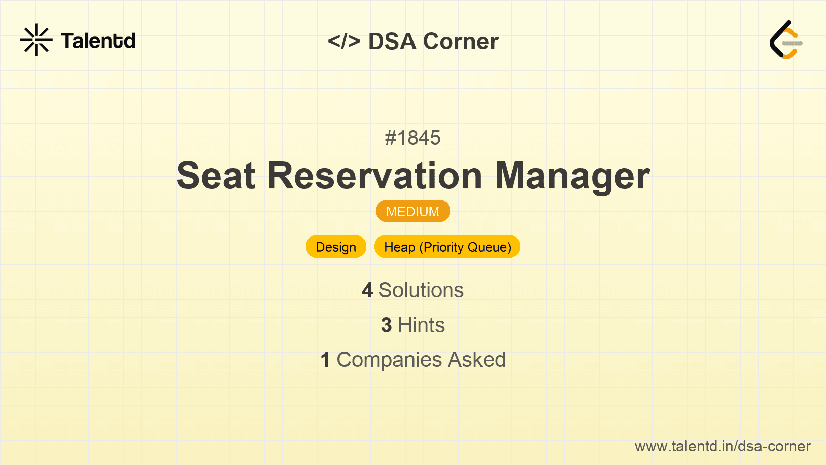 Problem visualization for Seat Reservation Manager