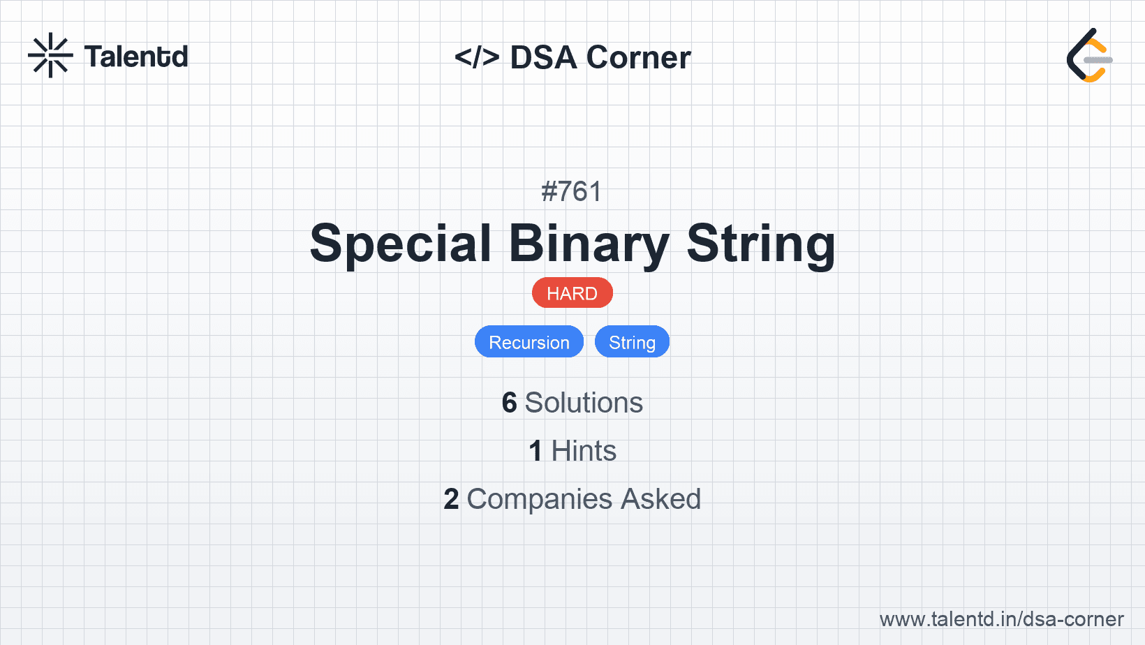 Problem visualization for Special Binary String