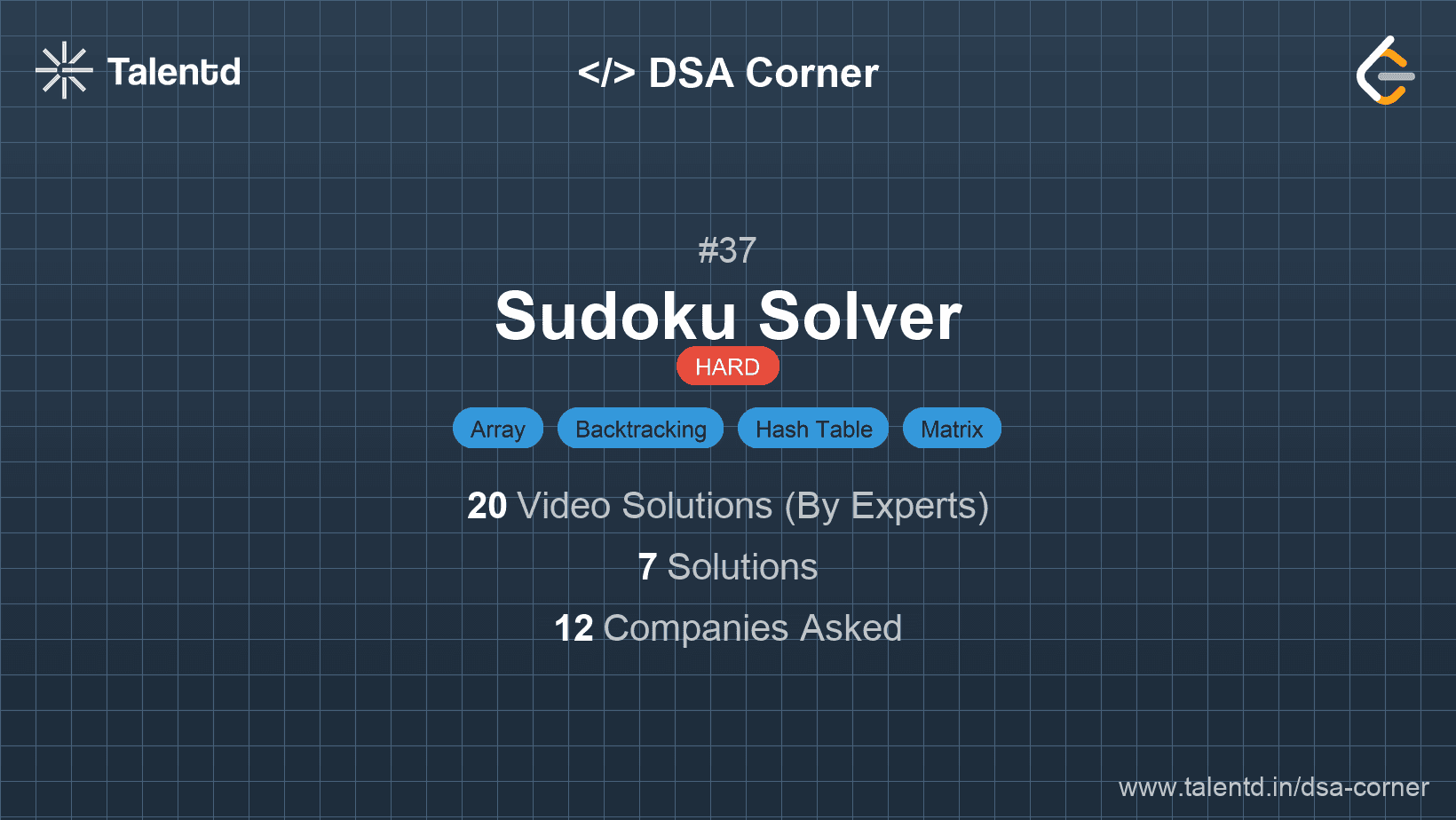 Problem visualization for Sudoku Solver