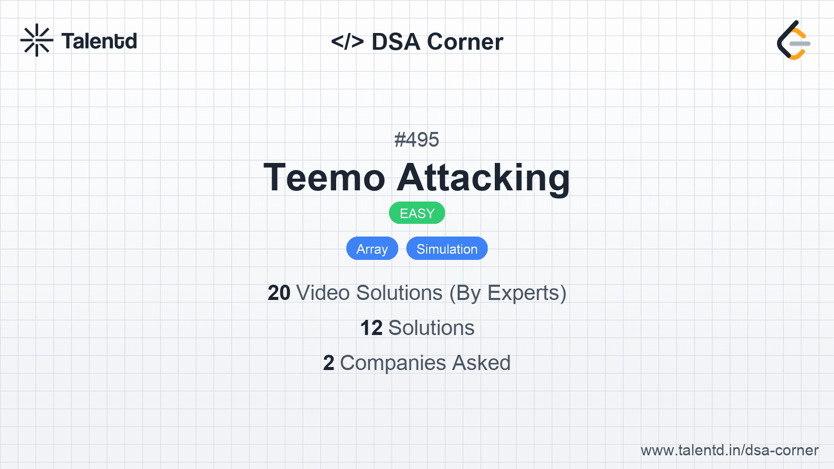 Problem visualization for Teemo Attacking