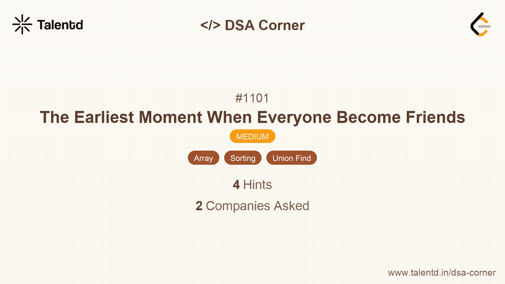 Problem visualization for The Earliest Moment When Everyone Become Friends