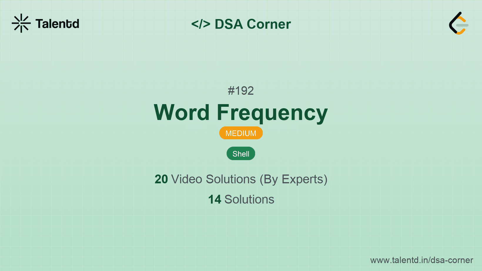 Problem visualization for Word Frequency